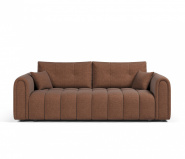 Диван прямой Дэрар 3 Саванна Шоколад